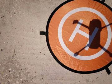 Přistávací plocha pro drony 55 cm přistávací podložka pro drony