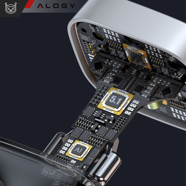 Bluetooth FM MP3 Car Transmitter Fast Charger 2 x USB QC 3.0 USB-C C PD 20W LED RGB Alogy Car silver