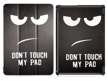 Etui Alogy Book Cover pro Lenovo M10 TB-X505 F/L Don't Touch My Pad Szkło