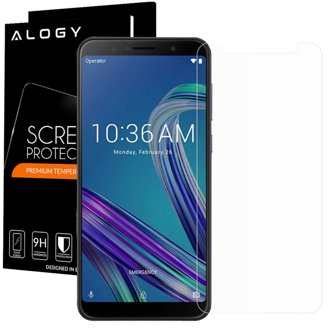 Alogy gehärtetes Glas für Bildschirm für Asus Zenfone Max Pro M1 ZB602KL