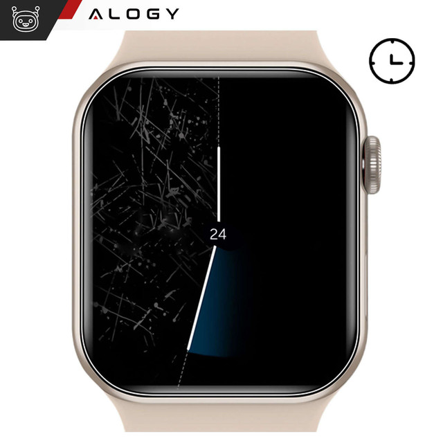 Folia ochronna Hydrożelowa hydrogel Alogy do smartwatcha do Apple Watch SE 2022 (40mm)