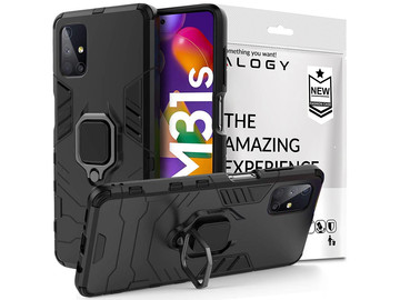 Etui Alogy Stand Ring Armor do Samsung Galaxy M31s czarne