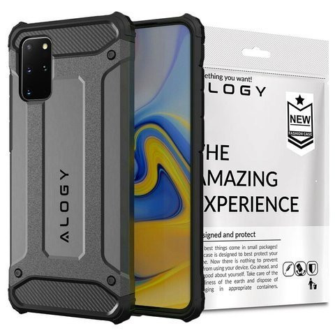 Pouzdro Alogy Hard Armor pro Samsung Galaxy S20 Plus šedé