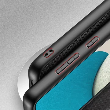 Dux Ducis Fino Hülle, Nylonmaterial Samsung Galaxy A73 schwarz