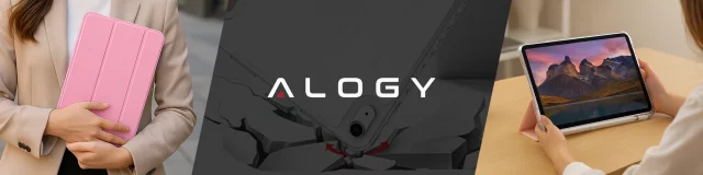 Etui do Apple iPad 11gen. 11" 2025 / 10gen. 10.9" 2022 Ochronne Hybrydowe z Miejscem na Rysik, Składana Okładka, Funkcja Podstawki, Alogy HybridBook™ Case – Różowe