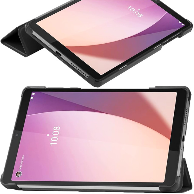 Case for Lenovo Tab M8 4gen TB300XU TB300FU Book Cover Case Alogy Black