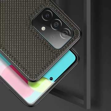 Dux Ducis Fino Schutzhülle mit Nylonbezug für Samsung Galaxy A72 4G grün