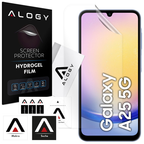 Hydrogelová fólie na displej telefonu Samsung Galaxy A25 5G Alogy Hydrogel Film