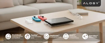 Handyhülle Wasserdichtes Gehäuse Alogy universal IPX8 bis 6,5 Schwarz