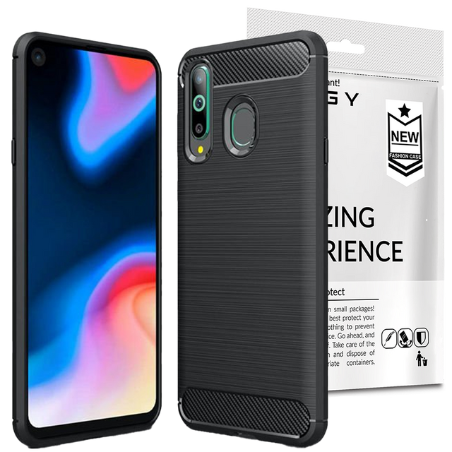 Alogy Rugged Armor Hülle für Samsung Galaxy A60 / M40 schwarz