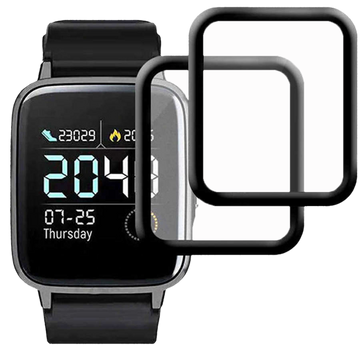 2x Alogy 3D Flexible Protective Glass for Haylou Solar LS02 Black