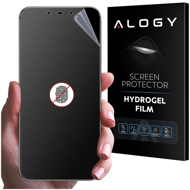 Folia "MATOWA" do Huawei Mate 20 Lite Hydrożelowa Alogy HydroSkin Matte Pro™ na ekran do etui "BEZ ODCISKU PALCÓW"