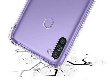 ShockProof Alogy armored case for Samsung Galaxy M11 / A11 transparent