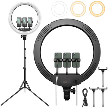 Alogy Ring M45 cosmetic lamp for make-up photos tripod