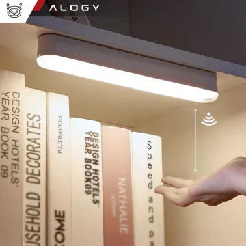 Alogy Sensor Lamp Night Light with Motion Sensor 26cm Magnetic Desk Cabinet Lamp White