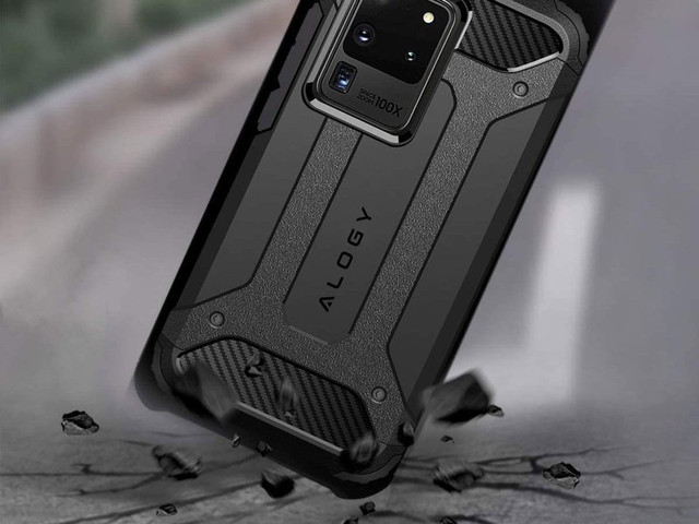 Etui Alogy Hard Armor do Samsung Galaxy S20 Ultra szare