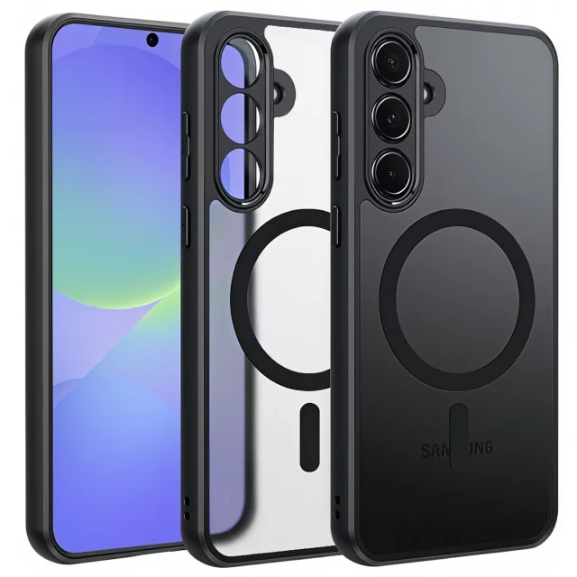 Pouzdro pro Apple iPhone 16 Pro Max Alogy Anti-Shock Hybrid Case pro MagSafe Transparent