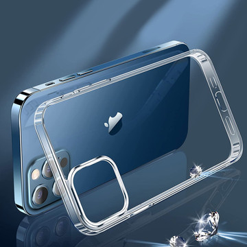 Protective case Alogy Hybrid Case Super Clear for Apple iPhone 12 Pro Max Transparent