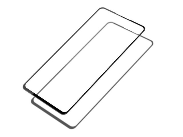 Alogy Glass Full Glue case friendly for Samsung Galaxy A60/M40 Black