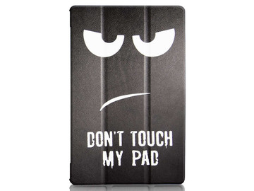 Etui Alogy Book Cover do Lenovo M10 Plus 10.3 TB-X606 Don't touch my pad