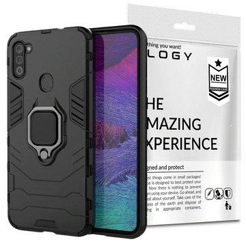 Alogy Stand Ring Armor case for Samsung Galaxy M11/ A11 black