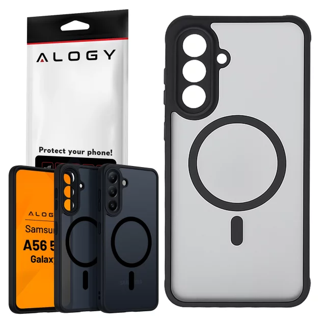 Pouzdro pro Apple iPhone 16 Pro Max Alogy Anti-Shock Hybrid Case pro MagSafe Transparent