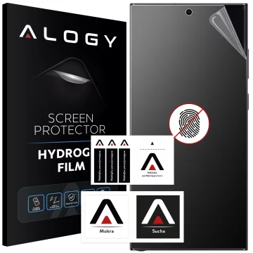 „MATTE“-Folie für Samsung Galaxy S23 Ultra Hydrogel Alogy HydroSkin Matte Pro™ Display für „FINGERPRINT FREE“-Hülle