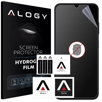 Folia "MATOWA" do Samsung A14 / A14 5G Hydrożelowa Alogy HydroSkin Matte Pro™ na ekran do etui "BEZ ODCISKU PALCÓW"