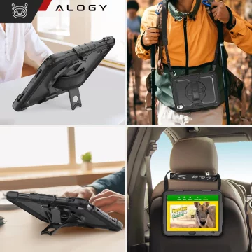 Alogy HUB Splitter Adapter for Laptop Computer USB-C to 3x USB-A 2.0 1x USB-A 3.0 Gray