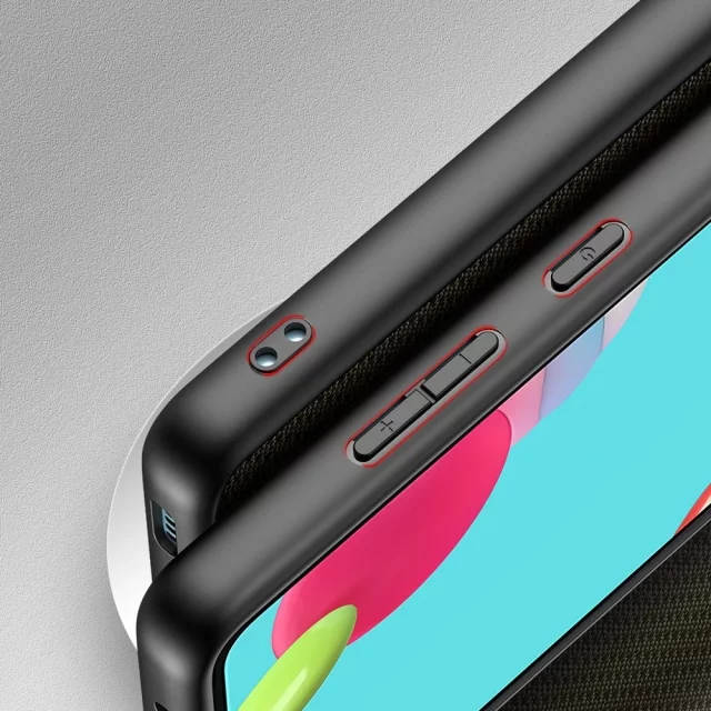 Dux Ducis Fino Schutzhülle mit Nylonbezug für Samsung Galaxy A72 4G grün