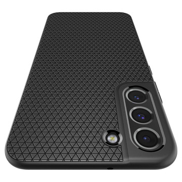 Etui obudowa Spigen Liquid Air do Samsung Galaxy S22 Matte Black + Szkło