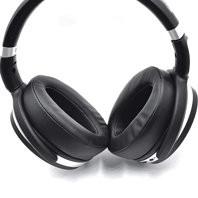 Mušlové chrániče sluchu Alogy Sponges pro sluchátka pro SENNHEISER HD 4.40BT HD 4.50BT Black