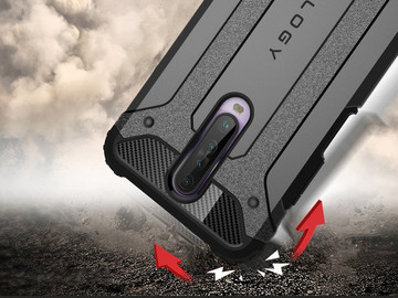 Alogy Hard Armor case for Xiaomi Redmi K30/ Poco X2 gray Alogy glass