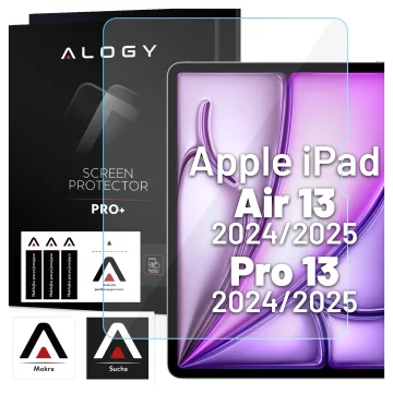 Tvrzené sklo pro Apple iPad Air 13" 6. gen. 2024 / iPad Pro 13" 7. gen. 2024 Alogy Screen Protector Pro 9H