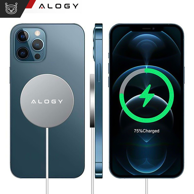 Alogy Wireless Charger for MagSafe 20W for iPhone 12/13/14/ PRO/ MAX/ MINI White
