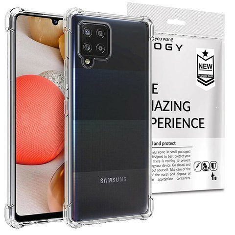 ShockProof Alogy Armor Case for Samsung Galaxy A42 5G transparent