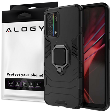 Alogy Stand Ring Armor Protective Case for Realme GT Master Edition Black