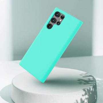 Alogy Thin Soft Case for Samsung Galaxy S22 Ultra Turquoise