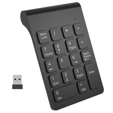 Bezdrátová USB numerická klávesnice pro notebook Alogy Wireless KeyPad