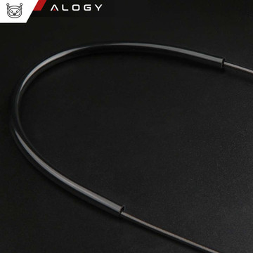 Nastavitelné boxerské lano Crossfit Fitness Alogy Sport s vyměnitelnými články 300cm ložiska pohodlné černé