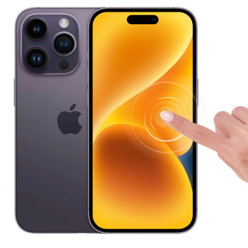 Hybridglas für Apple iPhone 14 Pro Max Vollbild Alogy Flexi Full Glass 9H Schutzglas Bruchsicher