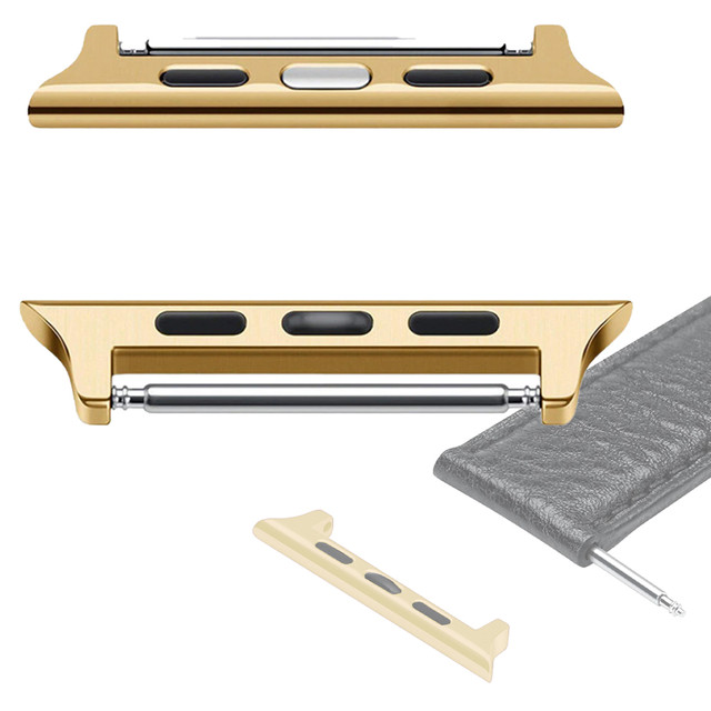Alogy Band Clasp Adapter for Apple Watch 42/44/45mm Gold