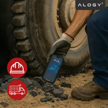 Alogy HydroArmor™ IP68 wasserdichte Hülle mit transparenter Rückseite, 360-Panzerabdeckung für MagSafe für Apple iPhone 16 Pro Max