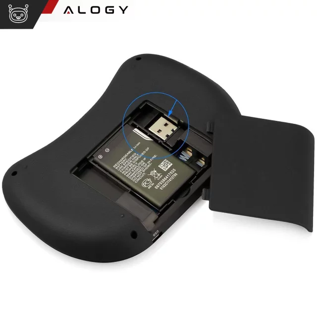 Alogy wireless mini keyboard backlit 3 colors touchpad