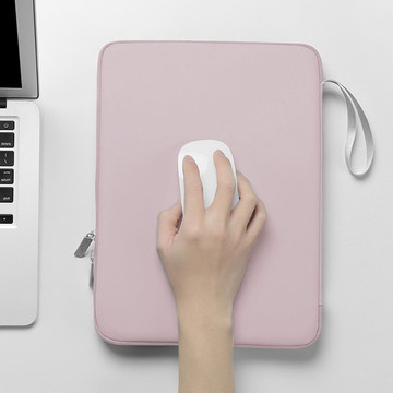 Alogy přenosné pouzdro Pouch Pouzdro na tablet Posuvník do 12,9 palce růžové