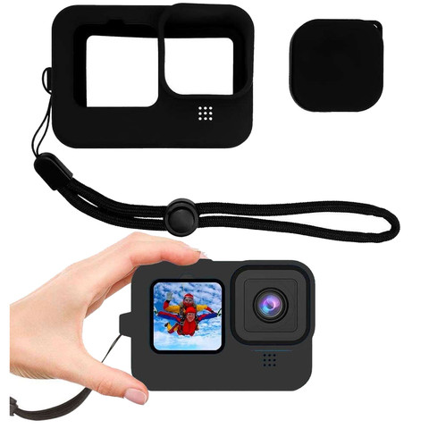 Ochranné silikonové pouzdro Alogy TPU pouzdro pro GoPro Hero 11/10/9 černé