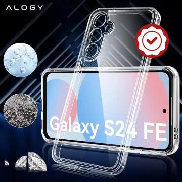 Alogy HybridShield™️ Case for Samsung Galaxy S24 FE Protective Phone Cover Transparent