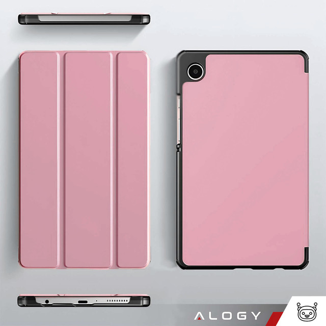 Pouzdro pro Samsung Galaxy Tab A9 2023 8,7" Pouzdro na tablet X110 / X115 Alogy Book Cover Pink