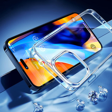 Protective case Alogy Hybrid Case for Apple iPhone 14 Pro Max Transparent