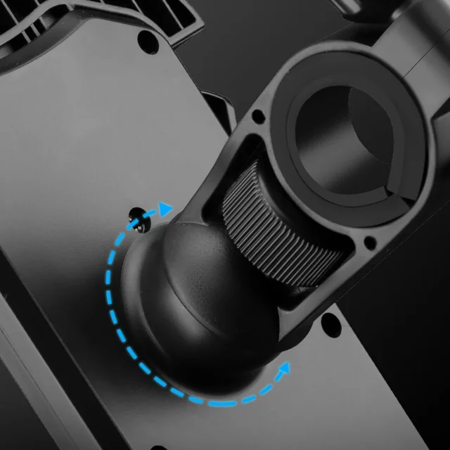 Držák na kolo Rockbros pro řídítka 4,7-6,8″ – černý